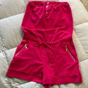 CACHE -Pink Romper Shorts